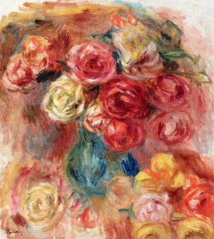 A Bouquet of Flowers by Oil Painting Reproduction