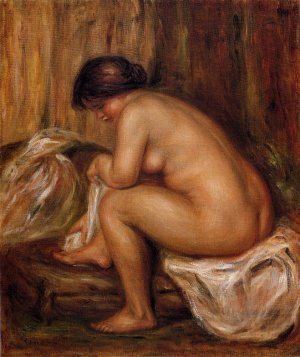 After Bathing by Oil Painting Reproduction