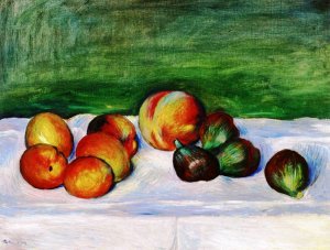 Apricots and Figs by Oil Painting Reproduction