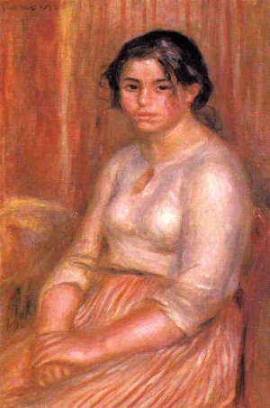 Gabrielle Seated by Oil Painting Reproduction