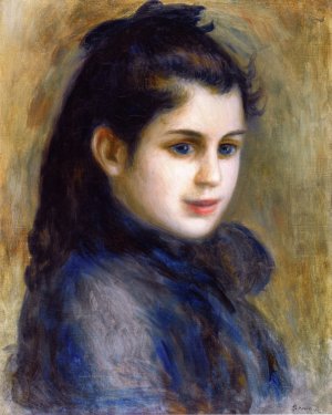 Head of a Girl by Oil Painting Reproduction