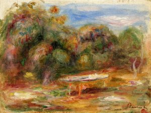 In the Garden at Collettes in Cagnes by Oil Painting Reproduction