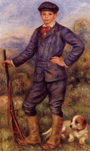 Jean Renoir as a Hunter by Oil Painting Reproduction