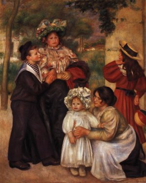 La famille de l'artiste by Oil Painting Reproduction