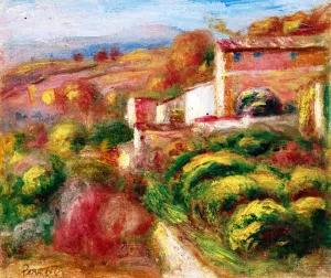 Landscape with Houses in Cagnes