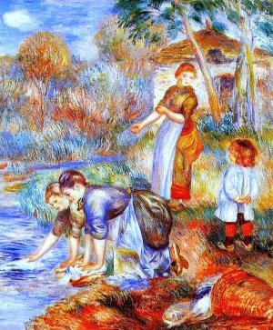 Laundresses by Oil Painting Reproduction