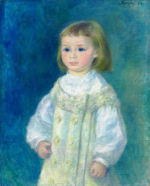 Lucie Berard Child in White by Oil Painting Reproduction