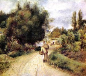 On the Banks of the River by Oil Painting Reproduction