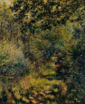 Path Through the Woods by Oil Painting Reproduction