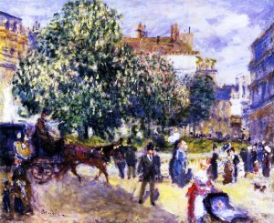 Place de la Trinite, Paris II by Oil Painting Reproduction