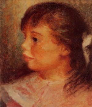 Portrait of a Little Girl II by Oil Painting Reproduction