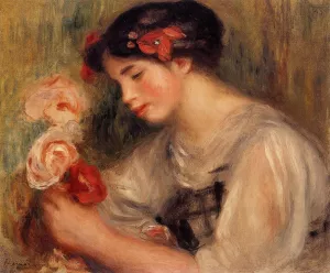 Portrait of Gabrielle also known as Young Girl with Flowers