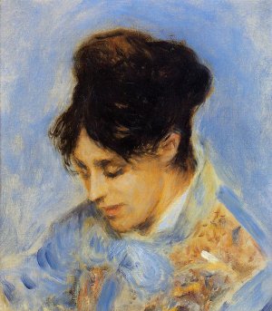 Portrait of Madame Claude Monet by Oil Painting Reproduction