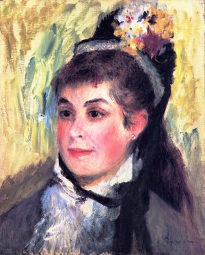 Portrait of Madame Edmond Renoir by Oil Painting Reproduction