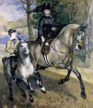 Riding in the Bois de Boulogne (also known as Madame Henriette Darras or The Ride)