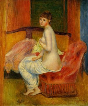 Seated Nude also known as At East by Oil Painting Reproduction