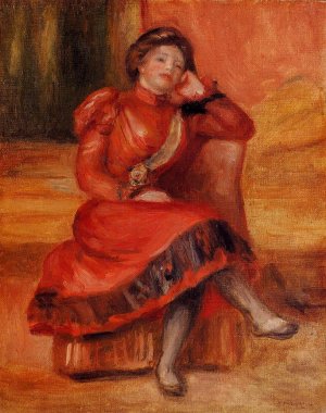 Spanish Dancer in a Red Dress by Oil Painting Reproduction