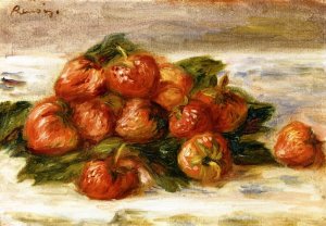 Still life with Strawberries by Oil Painting Reproduction