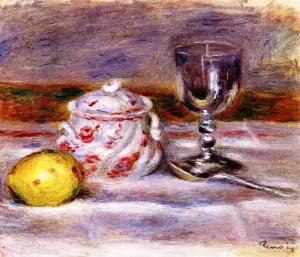 Sugar Bowl, Glass and Lemon