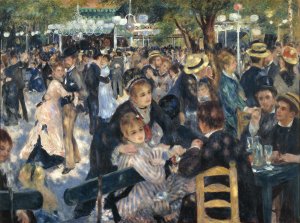 The Ball at the Moulin de la Galette by Oil Painting Reproduction