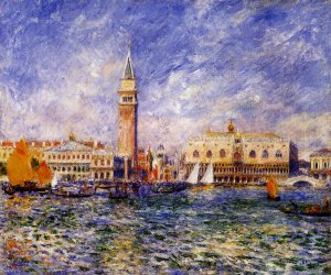 The Doges' Palace, Venice by Oil Painting Reproduction