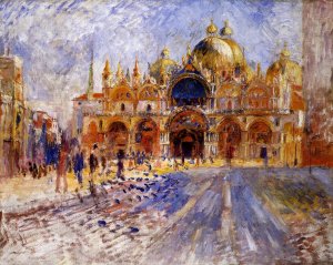 The Piazza San Marco, Venice by Oil Painting Reproduction