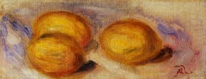 Three Lemons by Oil Painting Reproduction