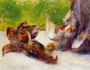 Three Partridges by Oil Painting Reproduction