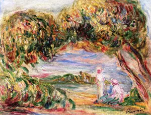 Two Women in a Landscape