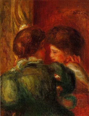 Two Women's Heads (also known as The Loge)