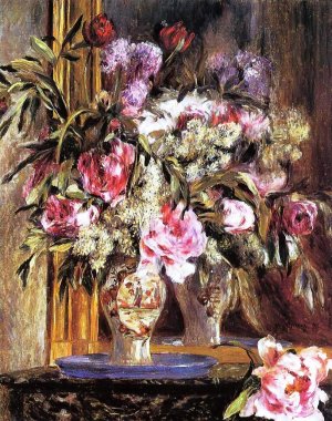 Vase of Flowers 2 by Oil Painting Reproduction