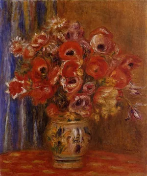 Vase of Tulips and Anemones