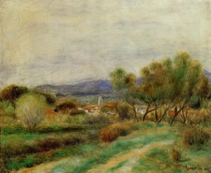 View of La Sayne by Oil Painting Reproduction