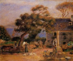 View of Treboul by Oil Painting Reproduction