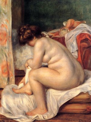 Woman After Bathing by Oil Painting Reproduction