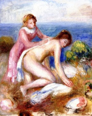 Woman Bathing by Oil Painting Reproduction