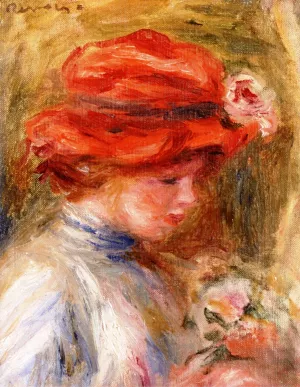 Young Woman in a Red Hat