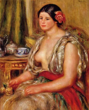 Young Woman Seated in an Oriental Costume